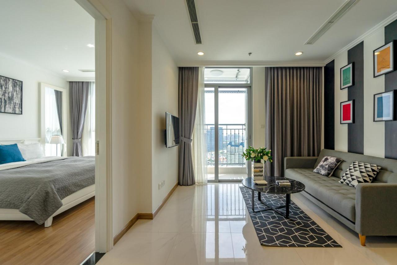 Hoasun Boutique Apartment - Vinhomes Central Park Хошимин Экстерьер фото