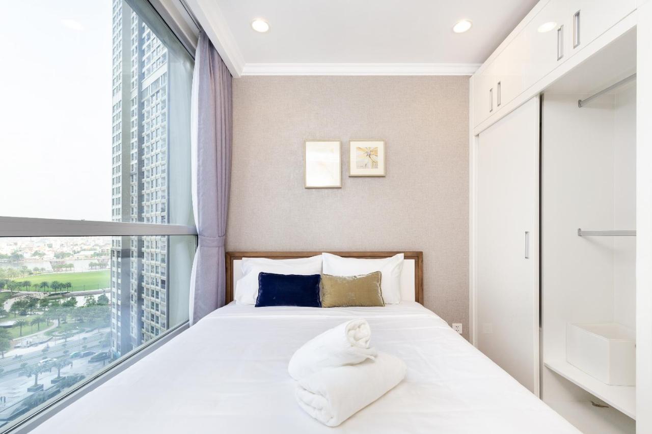Hoasun Boutique Apartment - Vinhomes Central Park Хошимин Экстерьер фото