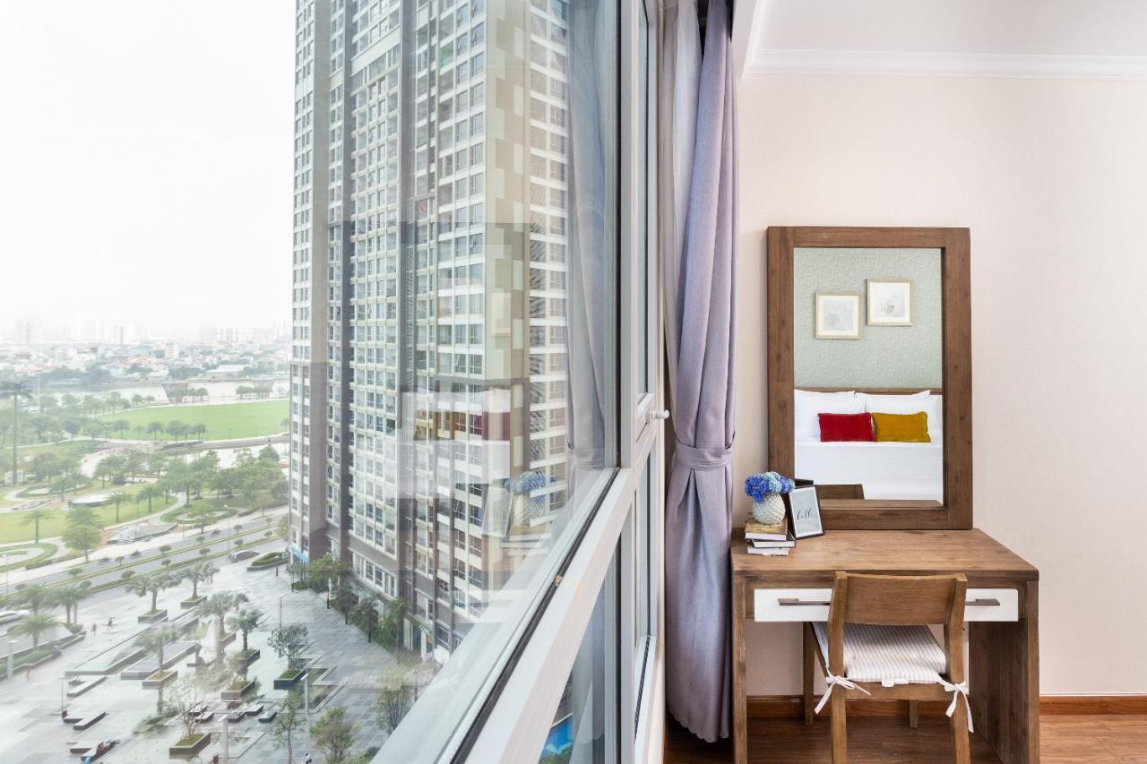 Hoasun Boutique Apartment - Vinhomes Central Park Хошимин Экстерьер фото