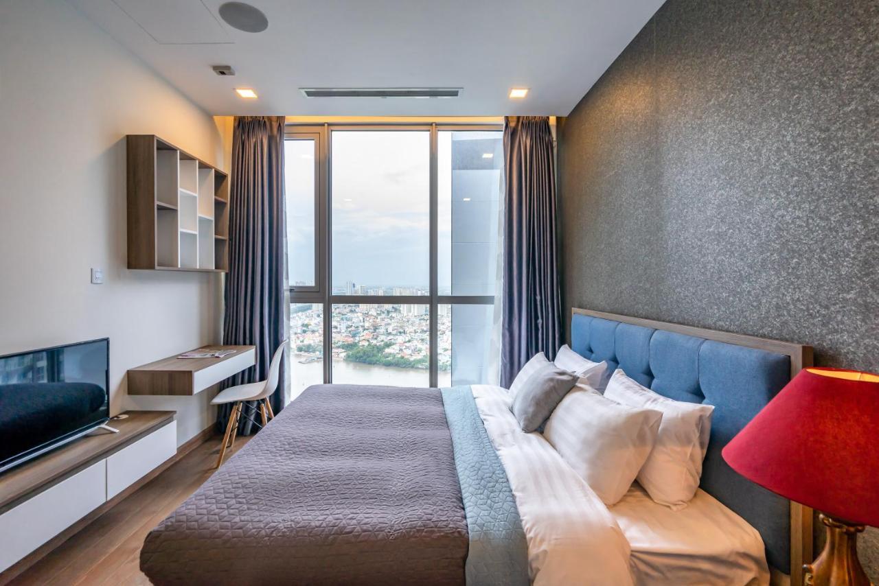 Hoasun Boutique Apartment - Vinhomes Central Park Хошимин Экстерьер фото